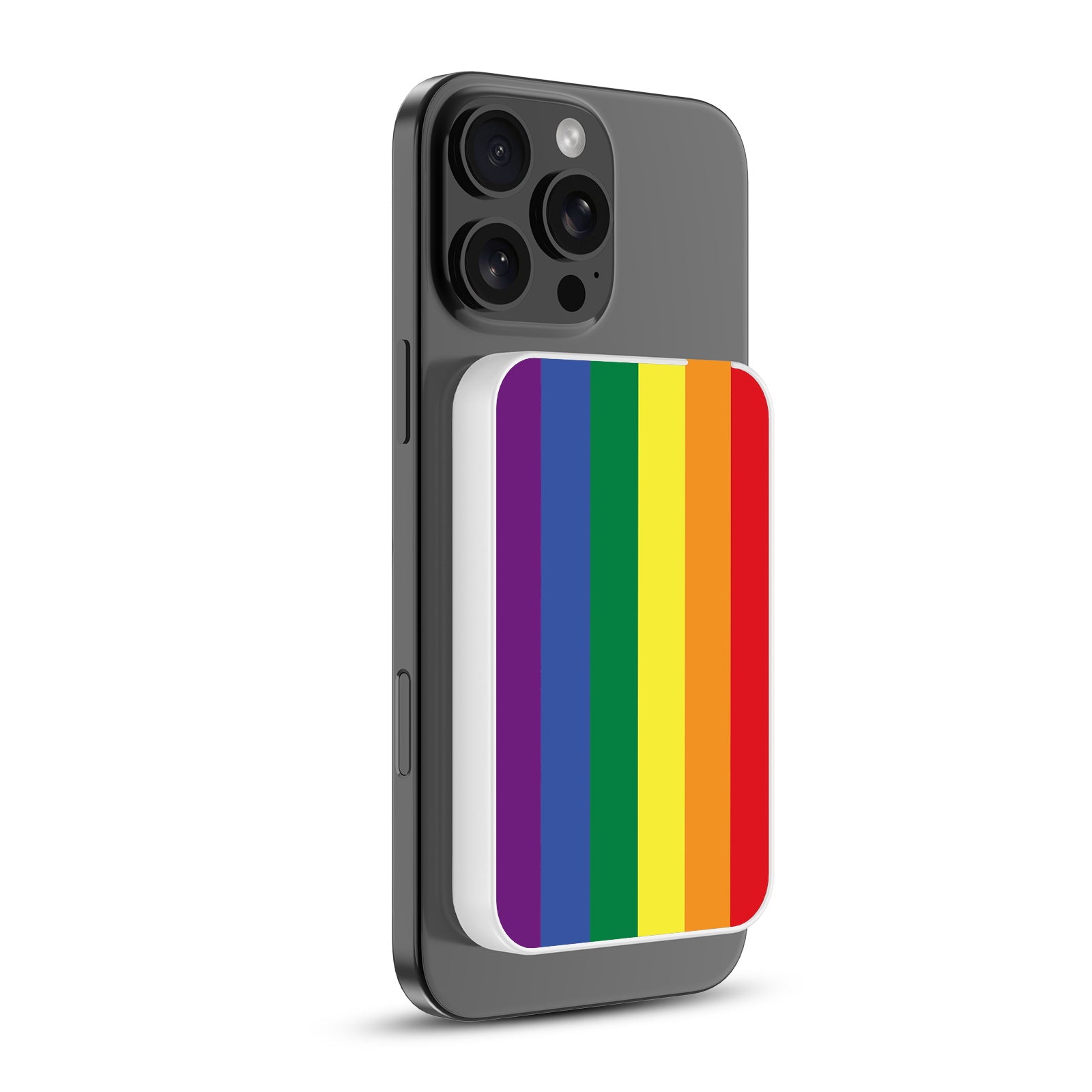 MyBat Design Lab 5000mAh Magnetic Wireless Power Bank - White - Rainbow Stripes - MPBBAT132-WH-459-2.jpg