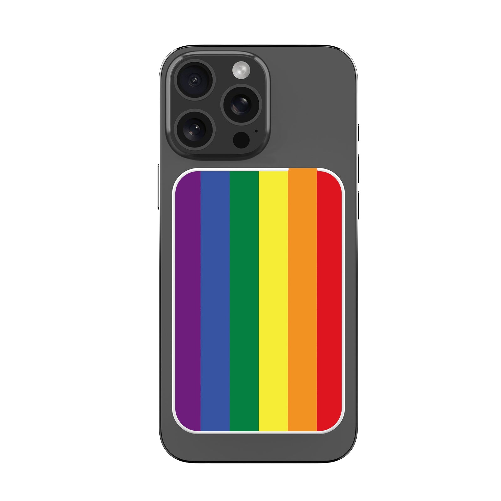 MyBat Design Lab 5000mAh Magnetic Wireless Power Bank - White - Rainbow Stripes - MPBBAT132-WH-459-3.jpg