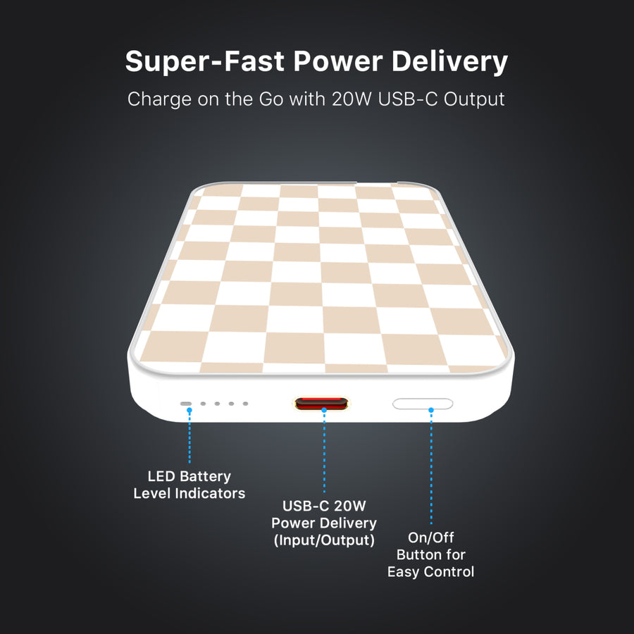 MyBat Design Lab 5000mAh Magnetic Wireless Power Bank - White - Tan Check - MPBBAT132-WH-475-7.jpg