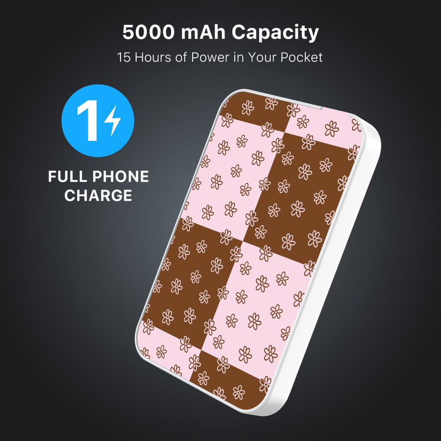 MyBat Design Lab 5000mAh Magnetic Wireless Power Bank - White - Flower Patches - MPBBAT132-WH-484-8.jpg