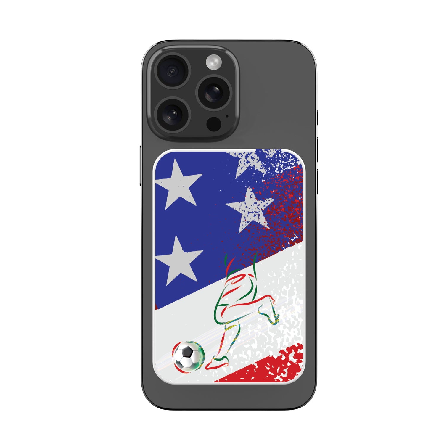 MyBat Design Lab 5000mAh Magnetic Wireless Power Bank - White – USA Soccer - MPBBAT132-WH-505-3.jpg
