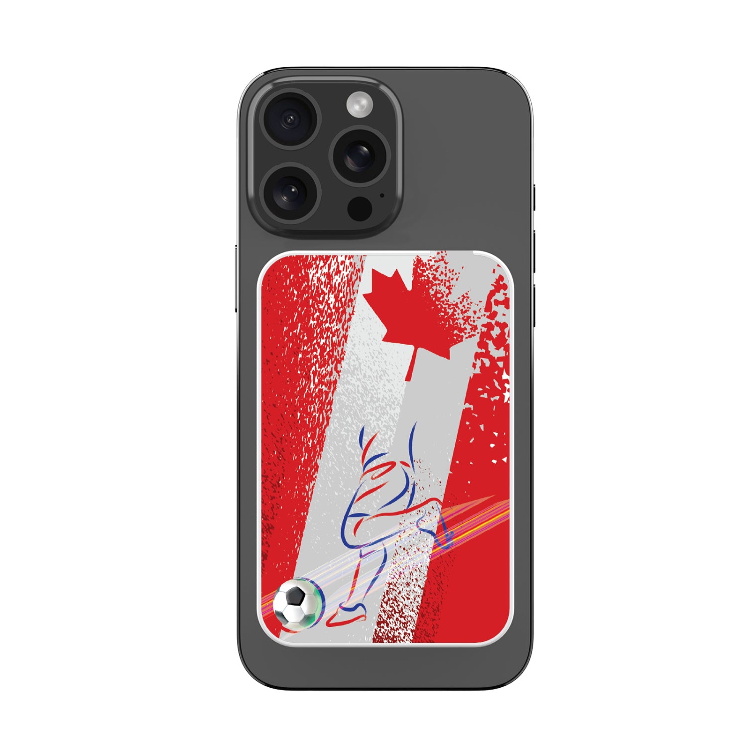 MyBat Design Lab 5000mAh Magnetic Wireless Power Bank - White – Canada Soccer - MPBBAT132-WH-506-3.jpg