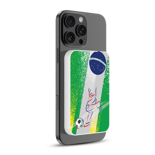 MyBat Design Lab 5000mAh Magnetic Wireless Power Bank - White – Brazil Soccer - MPBBAT132-WH-509-2.jpg