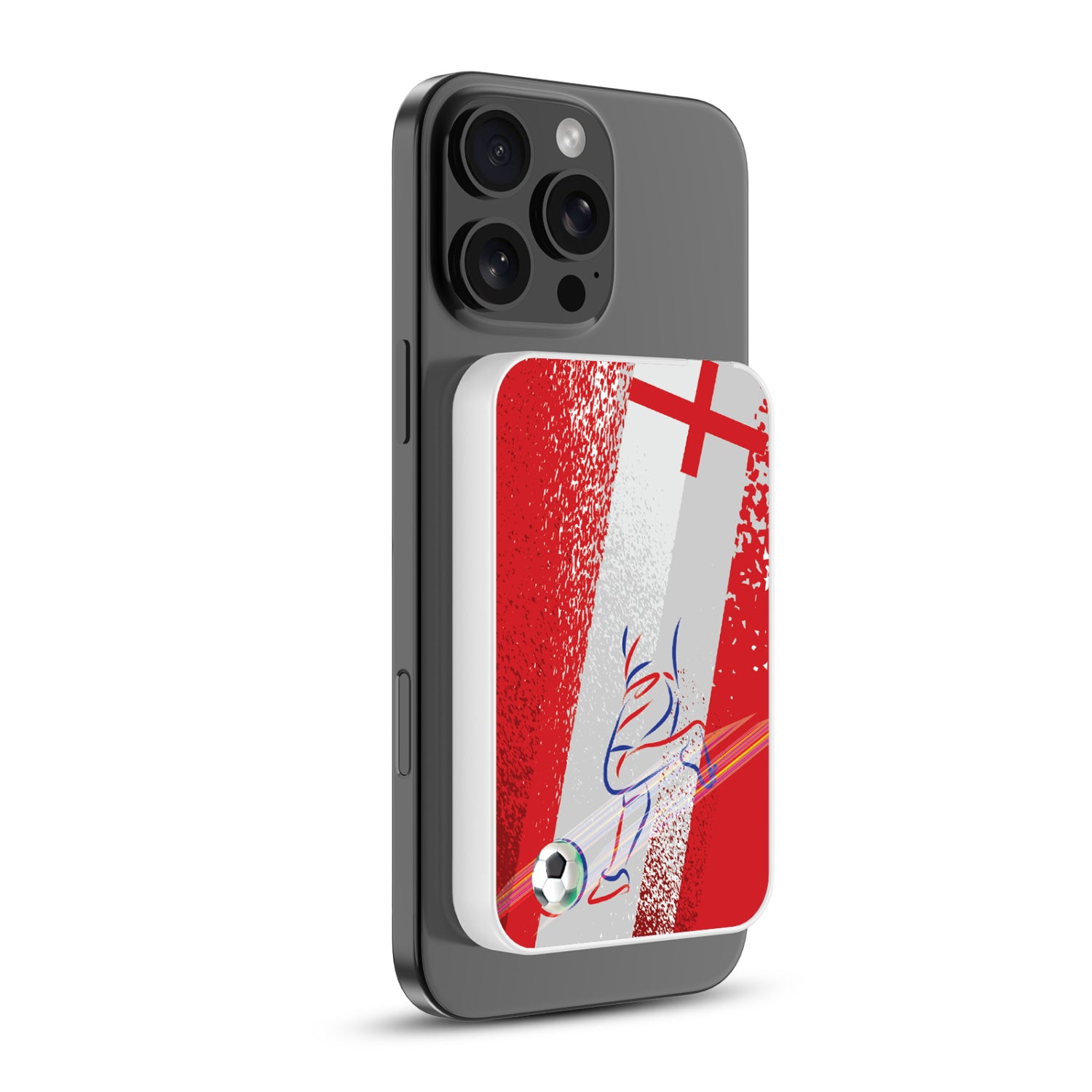 MyBat Design Lab 5000mAh Magnetic Wireless Power Bank - White – England Soccer - MPBBAT132-WH-510-2.jpg