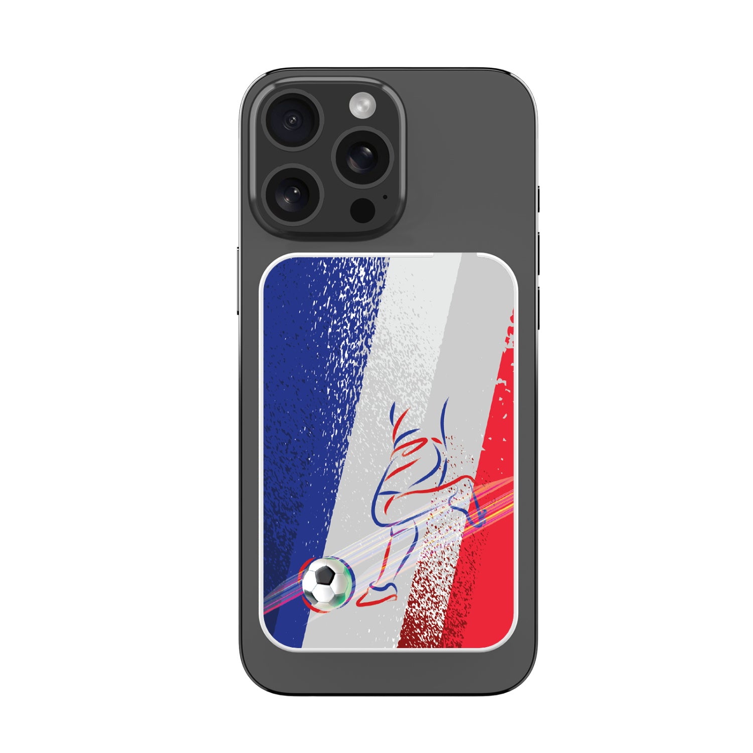 MyBat Design Lab 5000mAh Magnetic Wireless Power Bank - White – France Soccer - MPBBAT132-WH-511-3.jpg