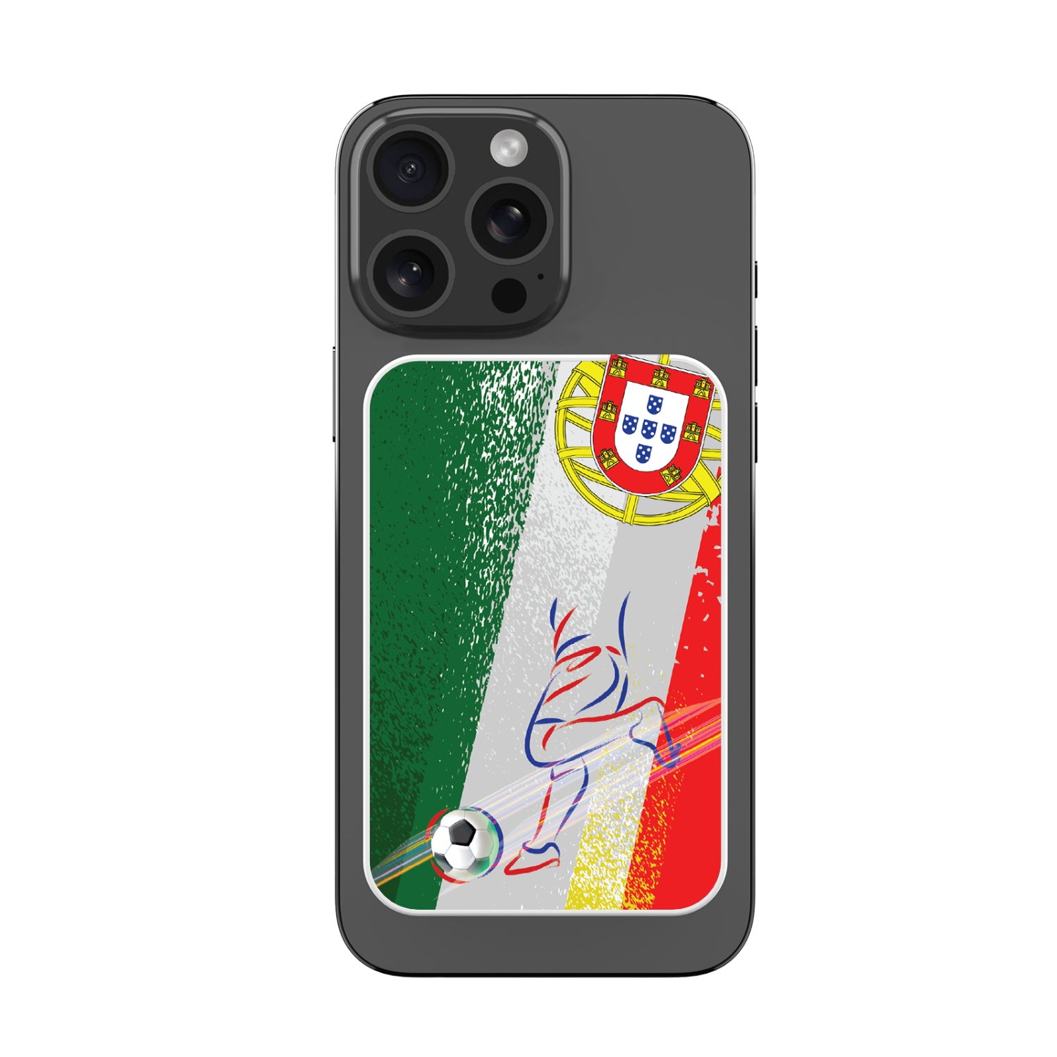 MyBat Design Lab 5000mAh Magnetic Wireless Power Bank - White – Portugal Soccer - MPBBAT132-WH-514-3.jpg