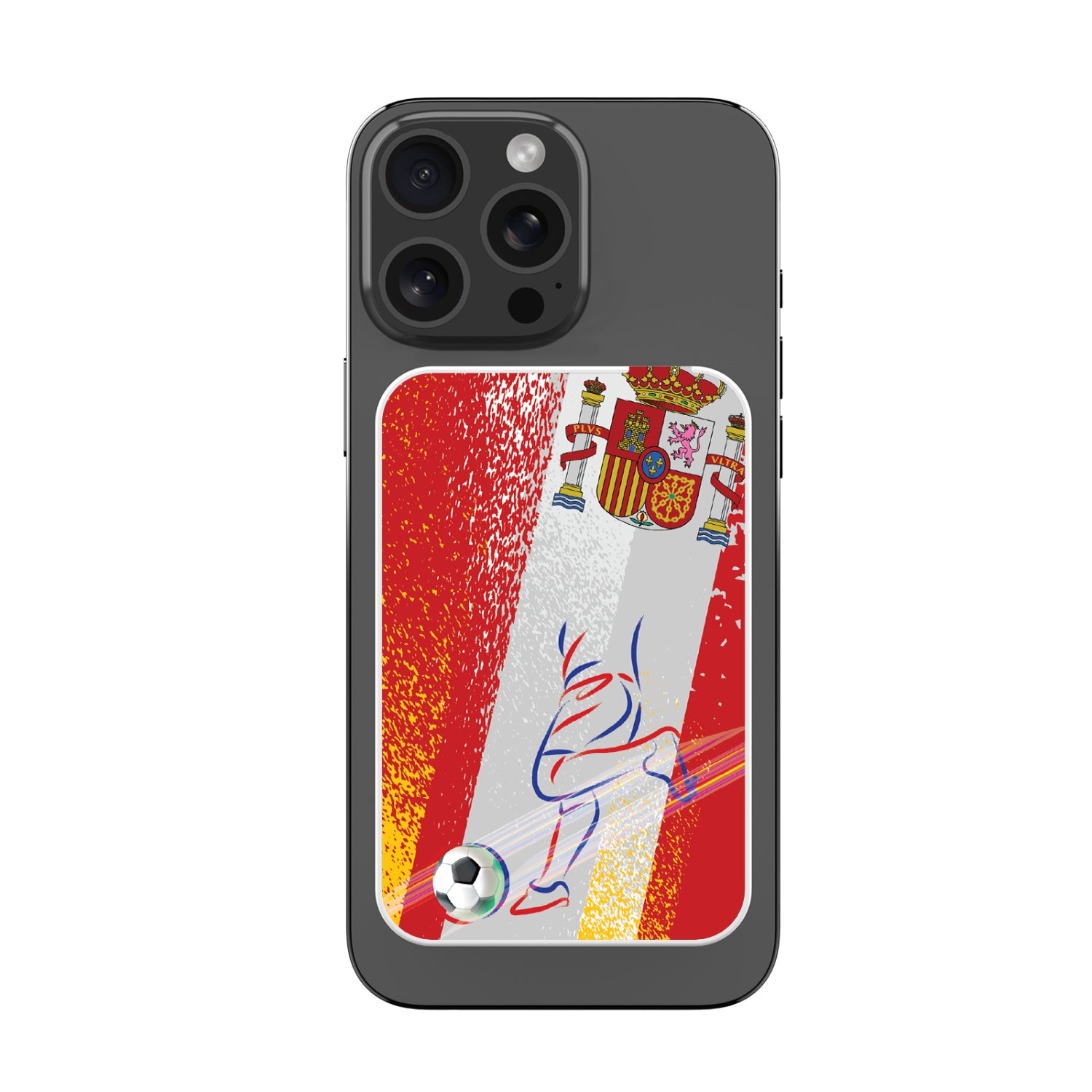 MyBat Design Lab 5000mAh Magnetic Wireless Power Bank - White – Spain Soccer - MPBBAT132-WH-515-3.jpg