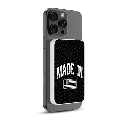 MyBat Design Lab 5000mAh Magnetic Wireless Power Bank - White – American Made - MPBBAT132-WH-520-1.JPG