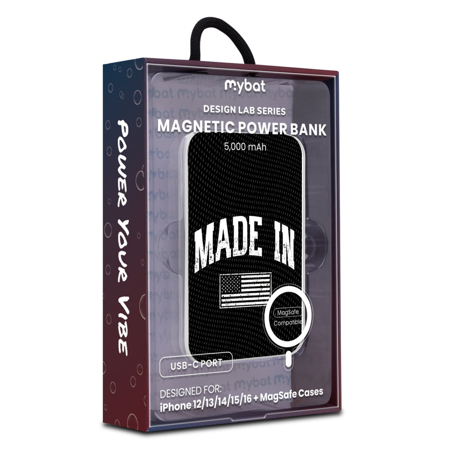 MyBat Design Lab 5000mAh Magnetic Wireless Power Bank - White – American Made - MPBBAT132-WH-520-20.JPG