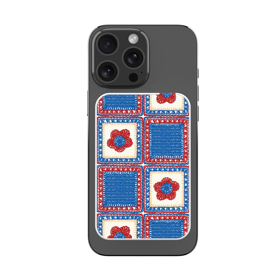 MyBat Design Lab 5000mAh Magnetic Wireless Power Bank - White – All American Quilt - MPBBAT132-WH-524-2.JPG