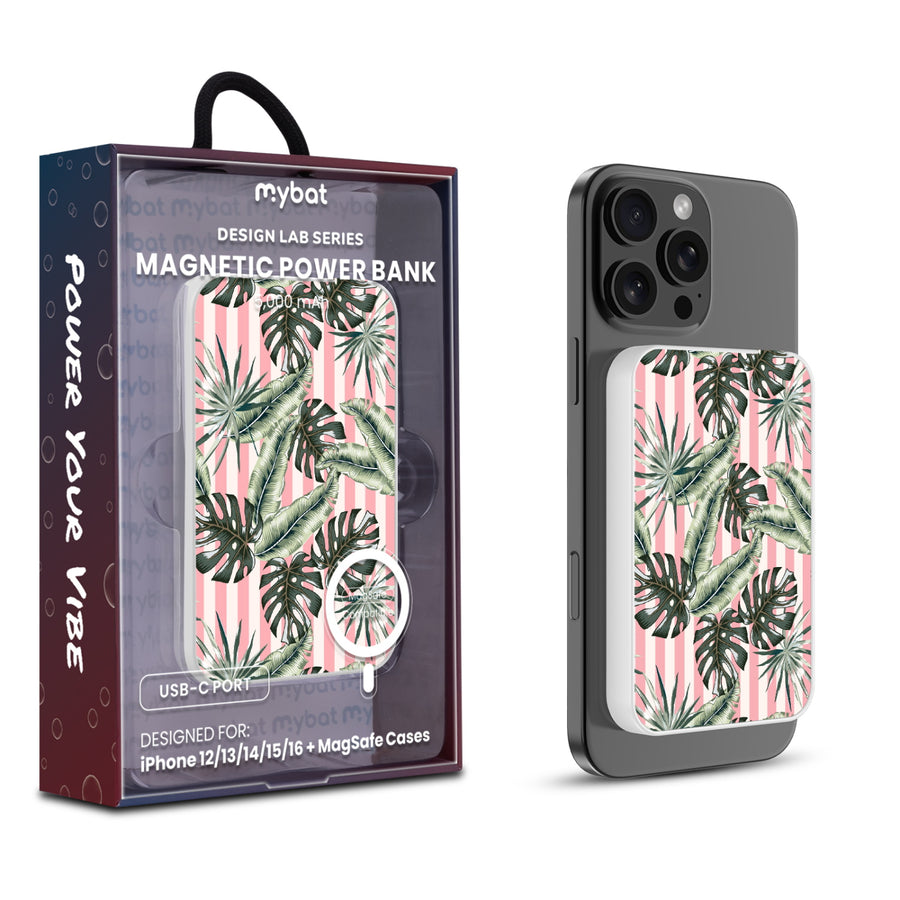 MyBat Design Lab 5000mAh Magnetic Wireless Power Bank - White – Palm Springs - MPBBAT132-WH-532.JPG