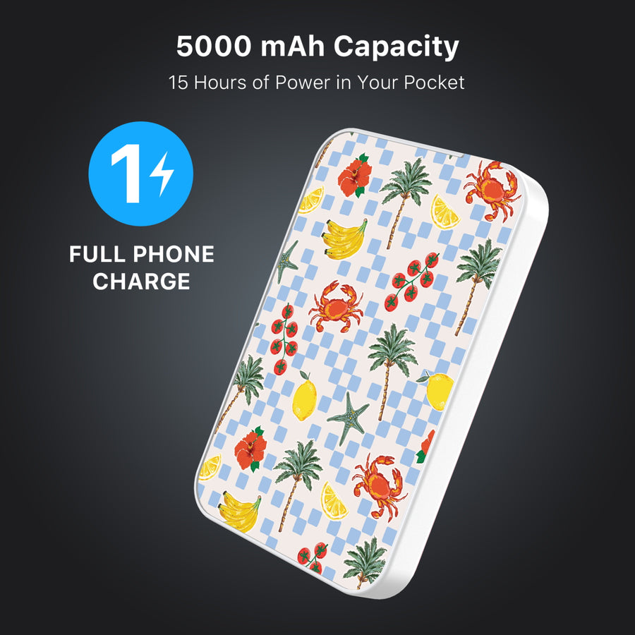MyBat Design Lab 5000mAh Magnetic Wireless Power Bank - White – Beach Club - MPBBAT132-WH-536-7.JPG