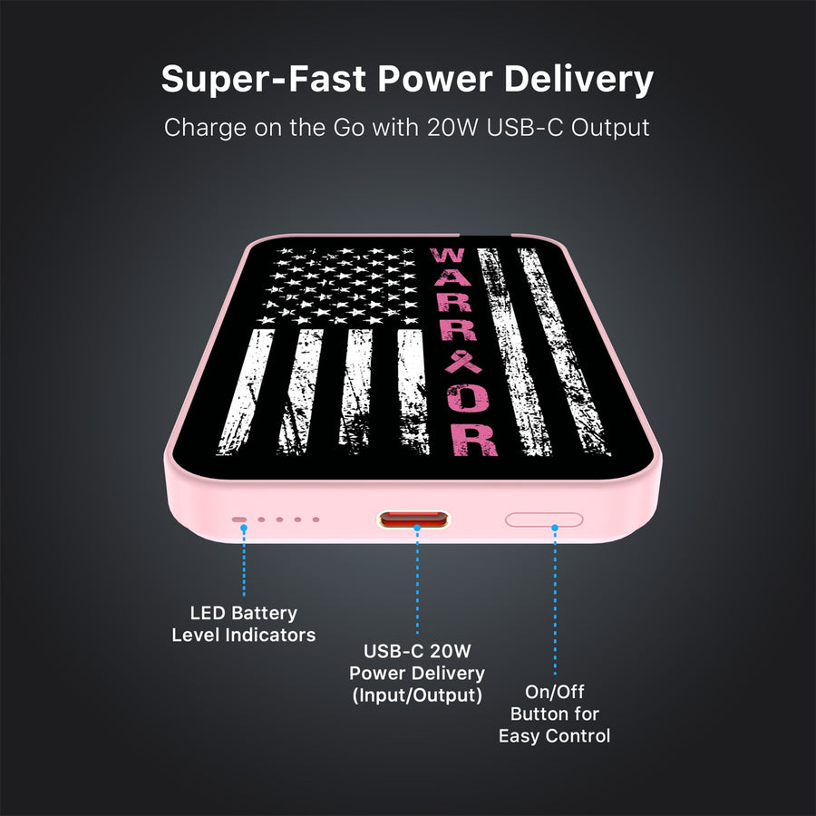 MyBat Design Lab 5000mAh Magnetic Wireless Power Bank - Pink - Pink Ribbon - MPBBAT133-PK-035-7.jpg