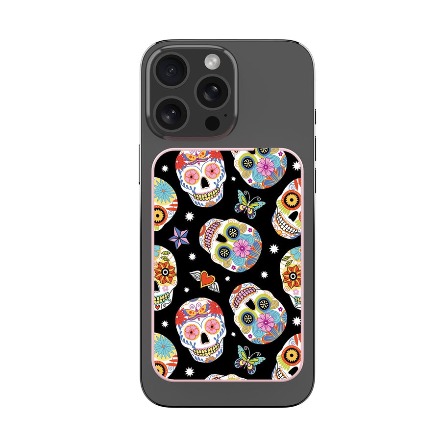 MyBat Design Lab 5000mAh Magnetic Wireless Power Bank - Pink - Day of the Dead - MPBBAT133-PK-056-3.jpg