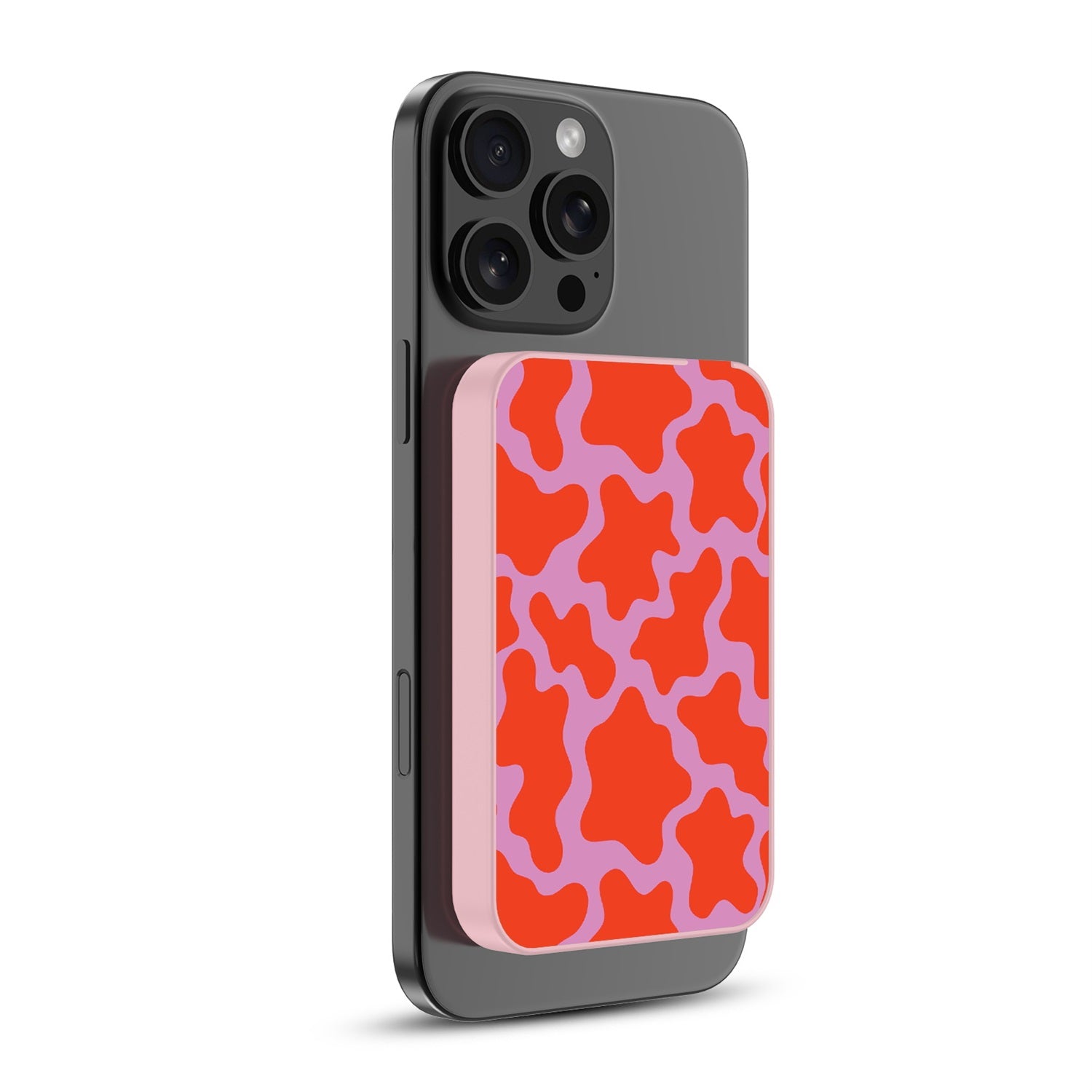 MyBat Design Lab 5000mAh Magnetic Wireless Power Bank - Pink - Pink Retro Splashes - MPBBAT133-PK-094-2.jpg