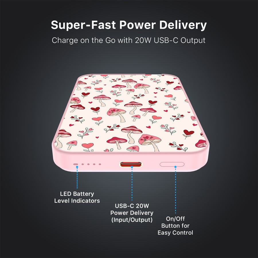 MyBat Design Lab 5000mAh Magnetic Wireless Power Bank - Pink - So Mush Love - MPBBAT133-PK-096-7.jpg