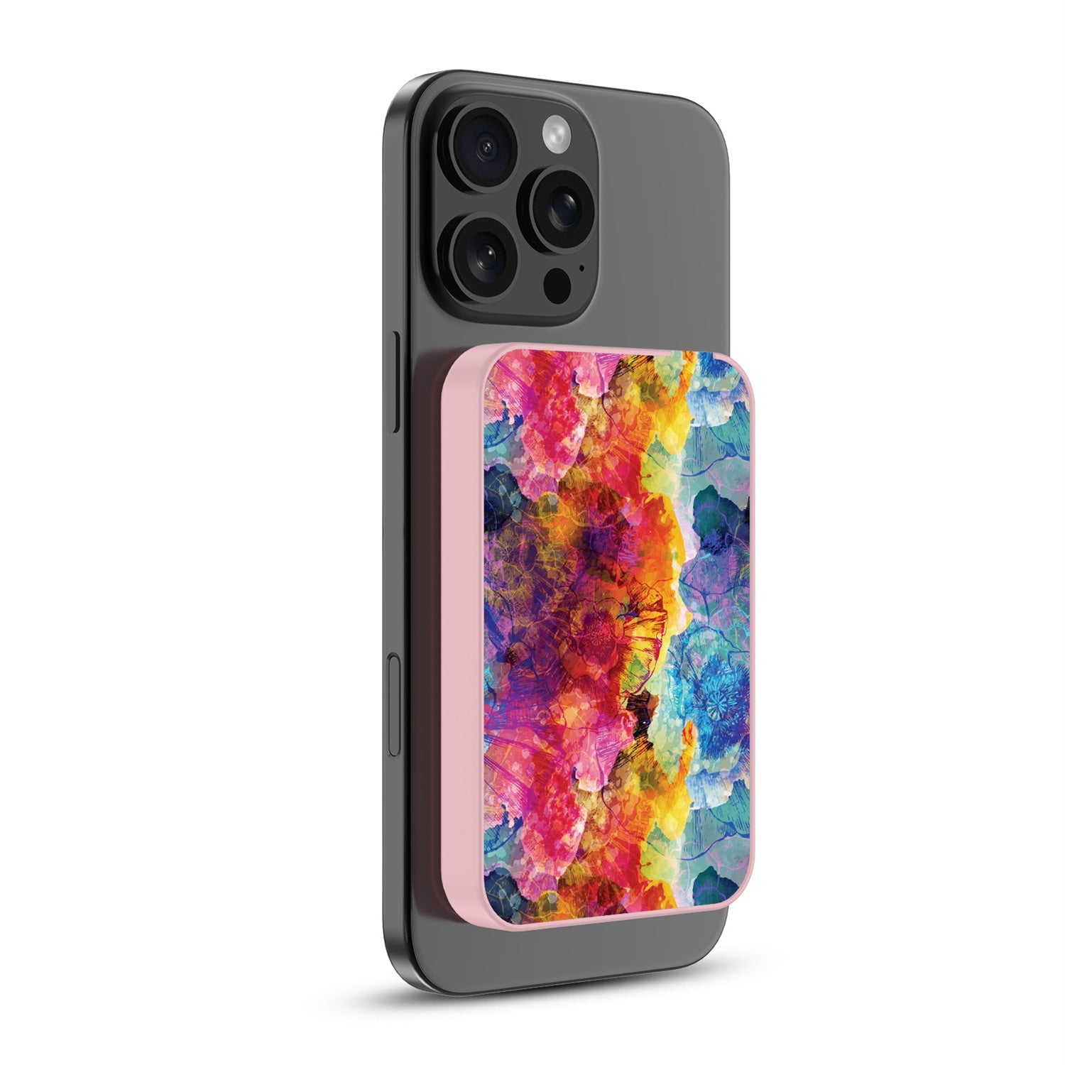 MyBat Design Lab 5000mAh Magnetic Wireless Power Bank - Pink - Color Burst - MPBBAT133-PK-108-2.jpg