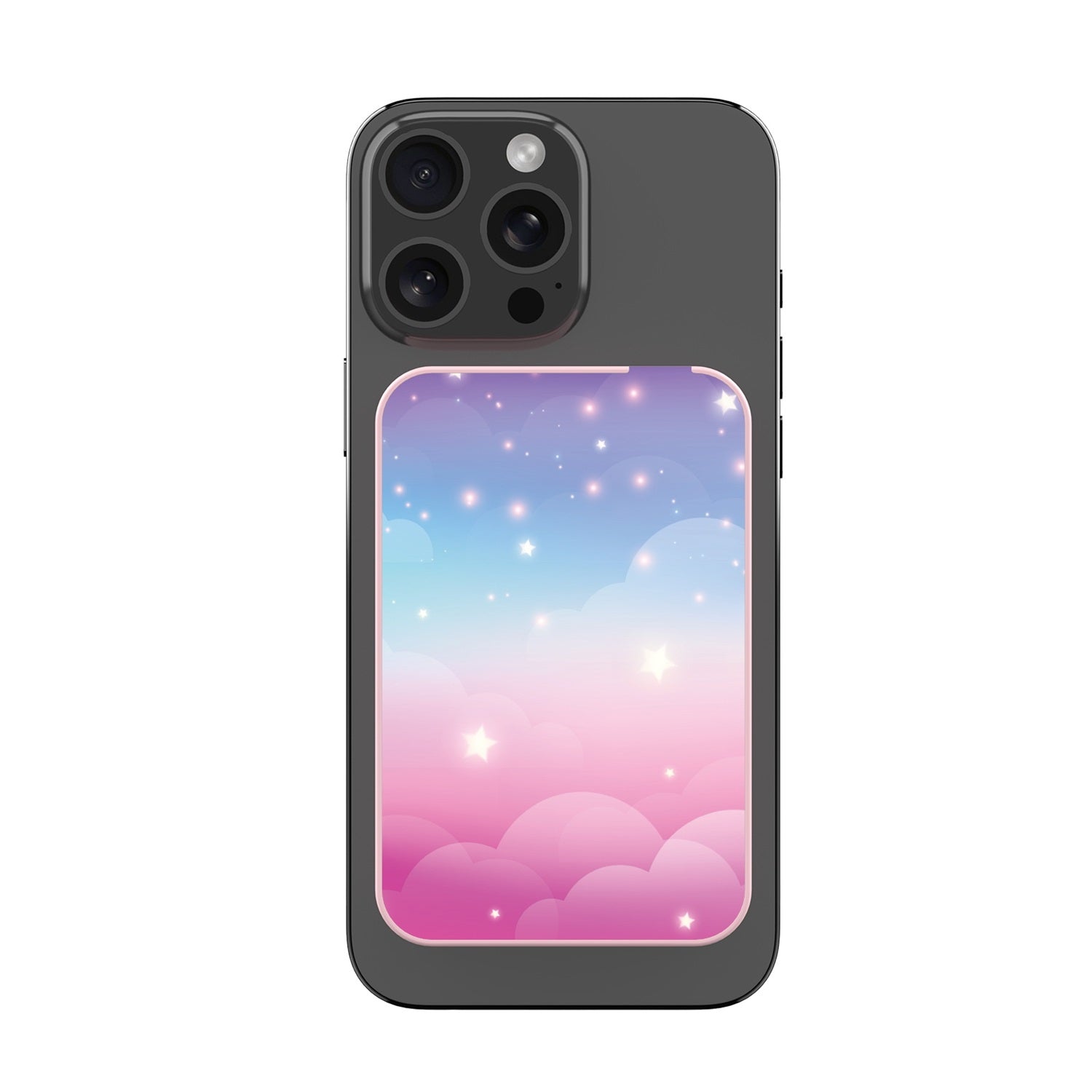 MyBat Design Lab 5000mAh Magnetic Wireless Power Bank - Pink - Clouds & Stars - MPBBAT133-PK-110-3.jpg