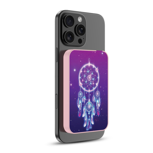 MyBat Design Lab 5000mAh Magnetic Wireless Power Bank - Pink - Neon Dreamcatcher - MPBBAT133-PK-114-2.jpg