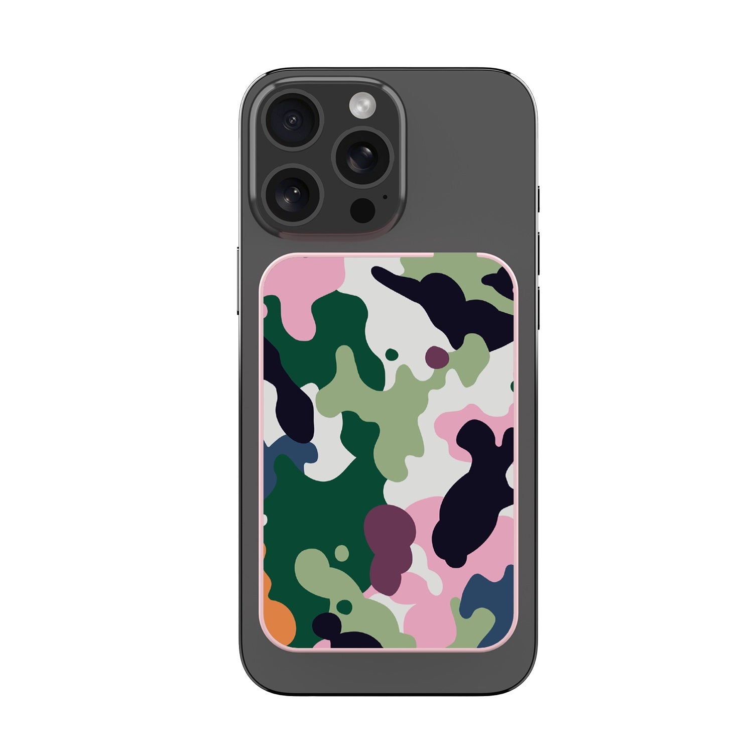 MyBat Design Lab 5000mAh Magnetic Wireless Power Bank - Pink - Multicolor Camouflage - MPBBAT133-PK-121-3.jpg