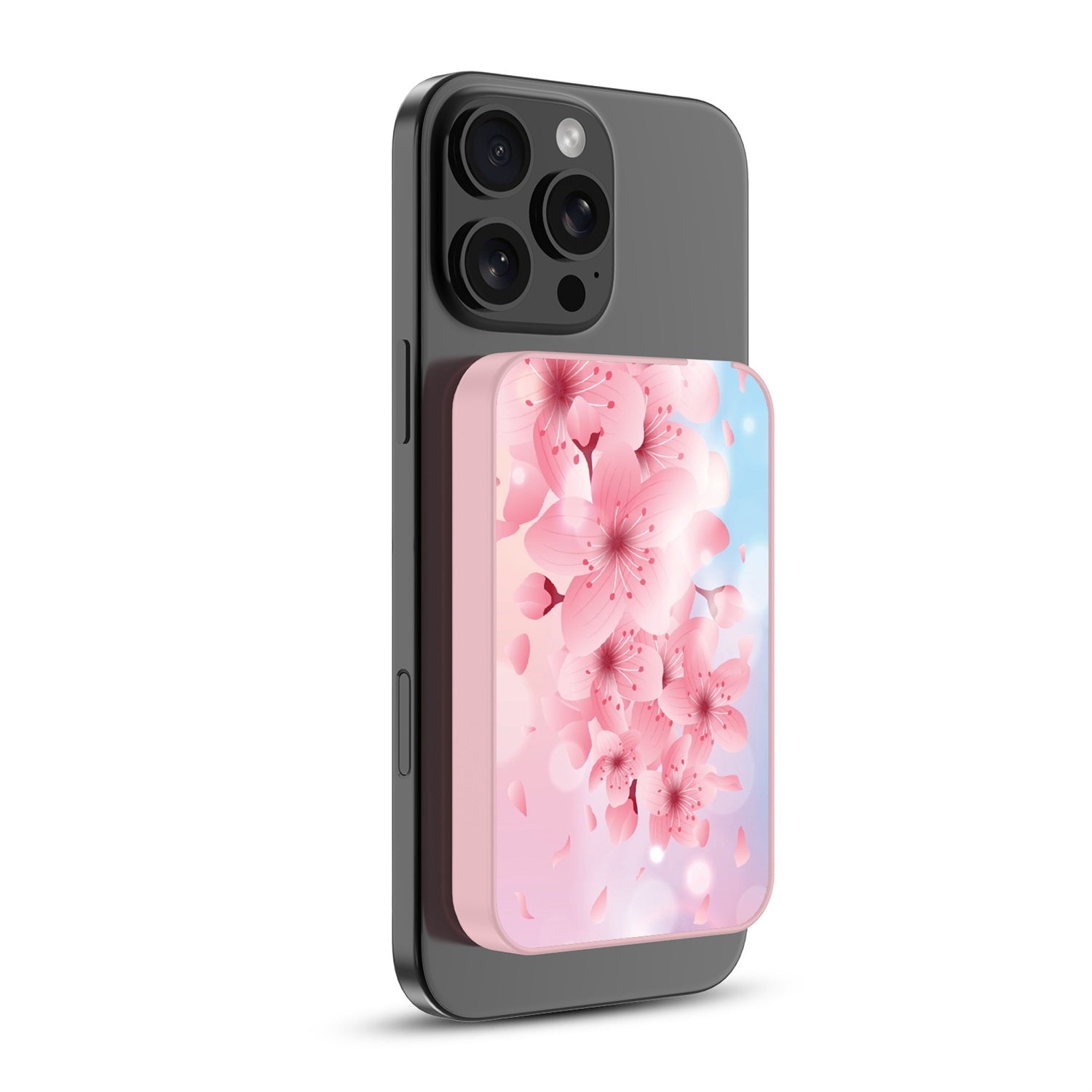 MyBat Design Lab 5000mAh Magnetic Wireless Power Bank - Pink - Cherry Blossoms - MPBBAT133-PK-131-2.jpg