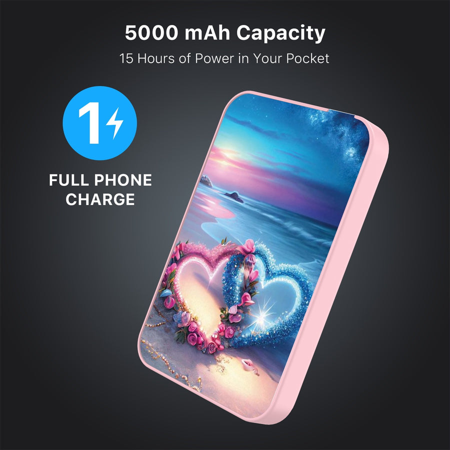 MyBat Design Lab 5000mAh Magnetic Wireless Power Bank - Pink - Heart and Soul - MPBBAT133-PK-176-8.jpg