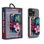 MyBat Design Lab 5000mAh Magnetic Wireless Power Bank - Pink - Gilded Petals