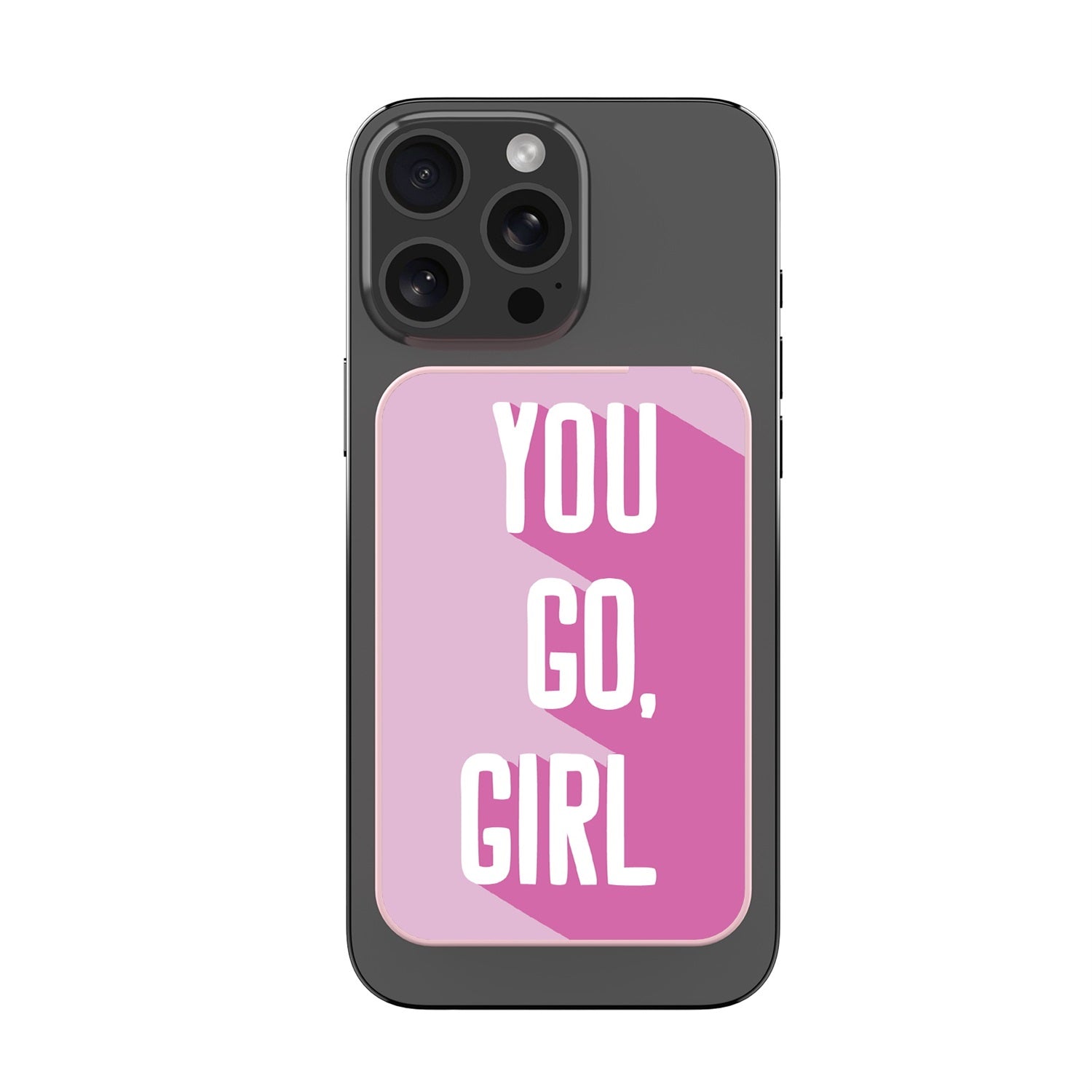 MyBat Design Lab 5000mAh Magnetic Wireless Power Bank - Pink - You Go, Girl - MPBBAT133-PK-203-3.jpg