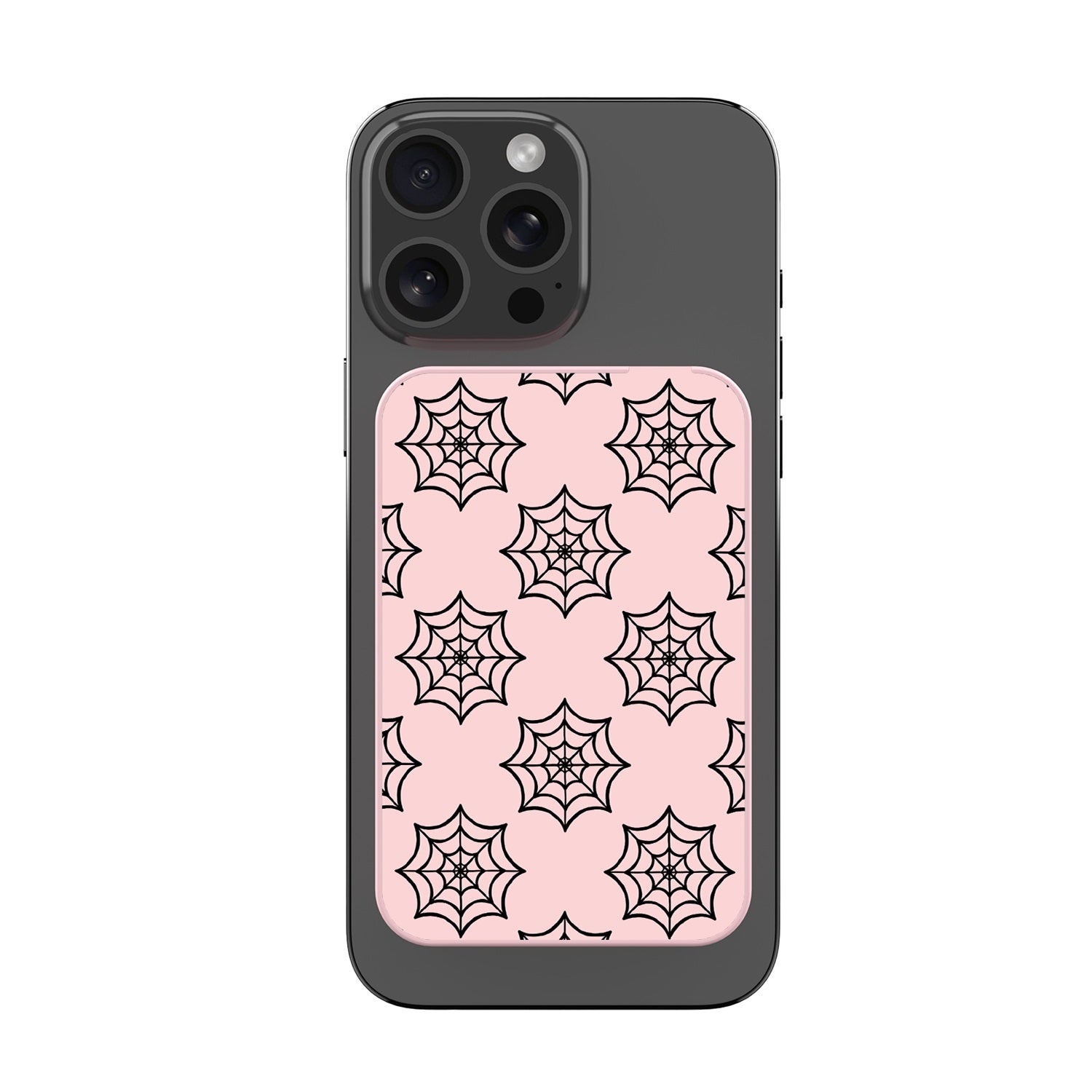 MyBat Design Lab 5000mAh Magnetic Wireless Power Bank - Pink - Pink Spider Web - MPBBAT133-PK-227-3.jpg