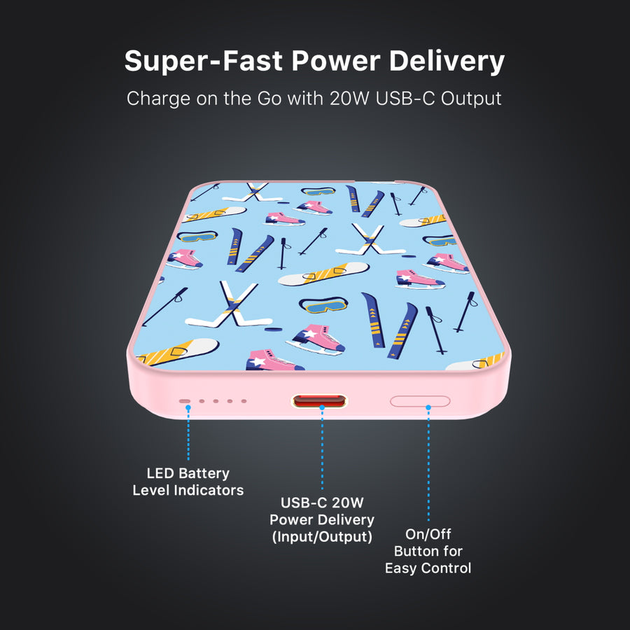 MyBat Design Lab 5000mAh Magnetic Wireless Power Bank - Pink - Winter Games - MPBBAT133-PK-322-7.jpg