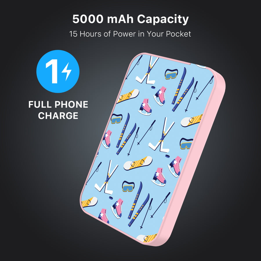 MyBat Design Lab 5000mAh Magnetic Wireless Power Bank - Pink - Winter Games - MPBBAT133-PK-322-8.jpg