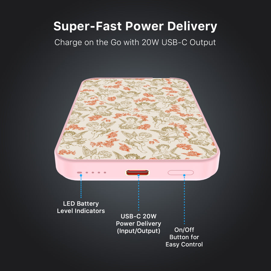 MyBat Design Lab 5000mAh Magnetic Wireless Power Bank - Pink - Angelic Love - MPBBAT133-PK-333-7.jpg