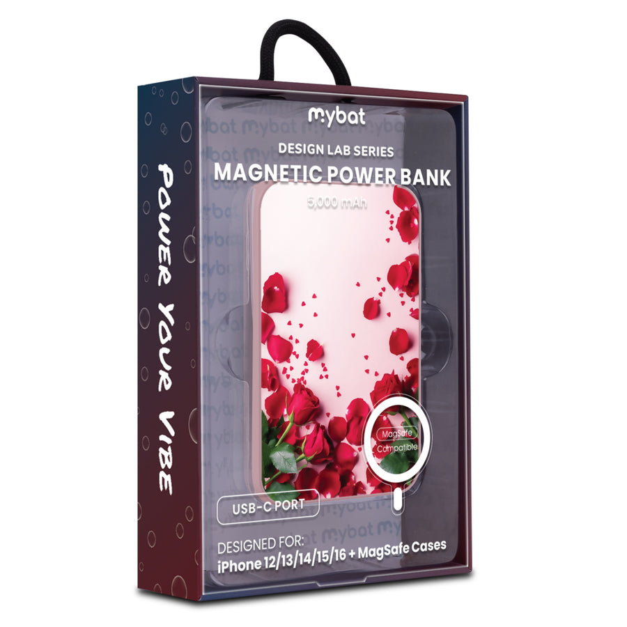 MyBat Design Lab 5000mAh Magnetic Wireless Power Bank - Pink - Rose Petals - MPBBAT133-PK-342-9.jpg