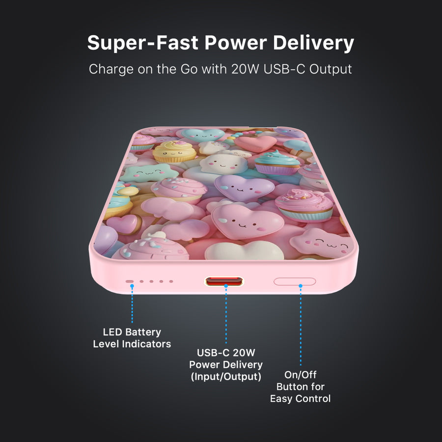MyBat Design Lab 5000mAh Magnetic Wireless Power Bank - Pink - Candy Love - MPBBAT133-PK-354-7.jpg