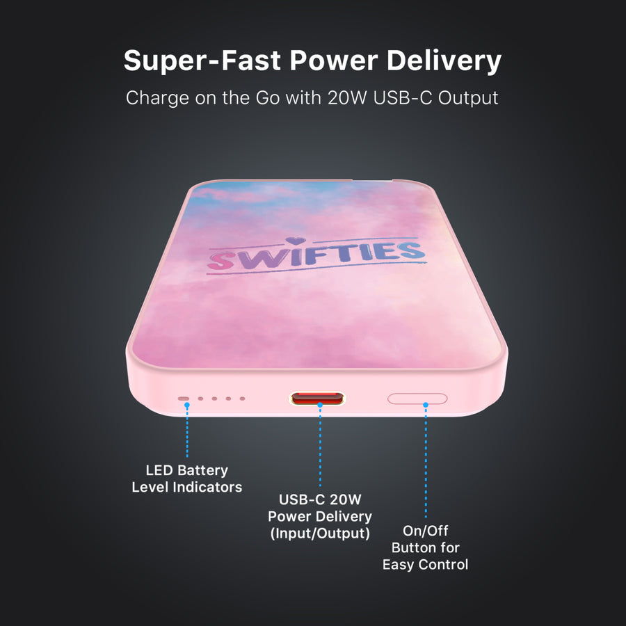 MyBat Design Lab 5000mAh Magnetic Wireless Power Bank - Pink - Swifties - MPBBAT133-PK-360-7.jpg