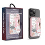 MyBat Design Lab 5000mAh Magnetic Wireless Power Bank - Pink - Jesus Loves You