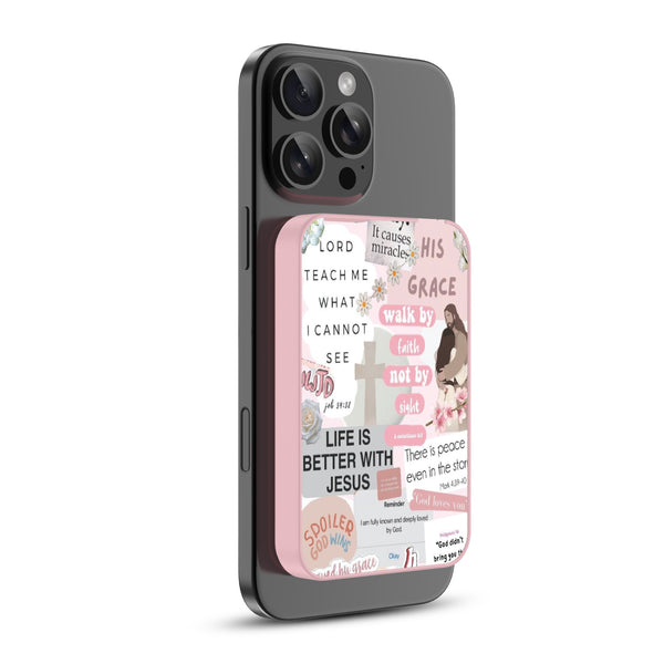 MyBat Design Lab 5000mAh Magnetic Wireless Power Bank - Pink - Jesus Loves You - MPBBAT133-PK-365-2.jpg