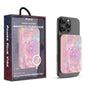 MyBat Design Lab 5000mAh Magnetic Wireless Power Bank - Pink - Pink Galaxies