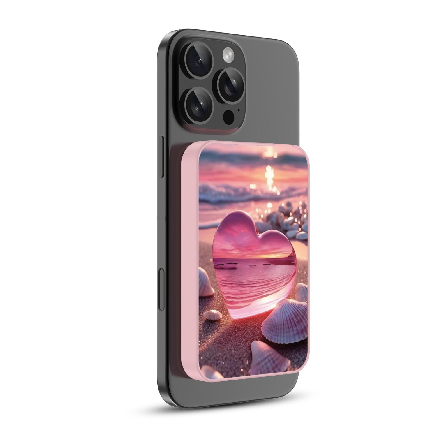 MyBat Design Lab 5000mAh Magnetic Wireless Power Bank - Pink - Sunset Beach Love - MPBBAT133-PK-384-2.jpg