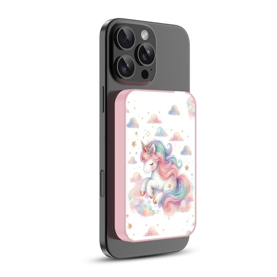 MyBat Design Lab 5000mAh Magnetic Wireless Power Bank - Pink - Rainbow Unicorn - MPBBAT133-PK-392-2.jpg