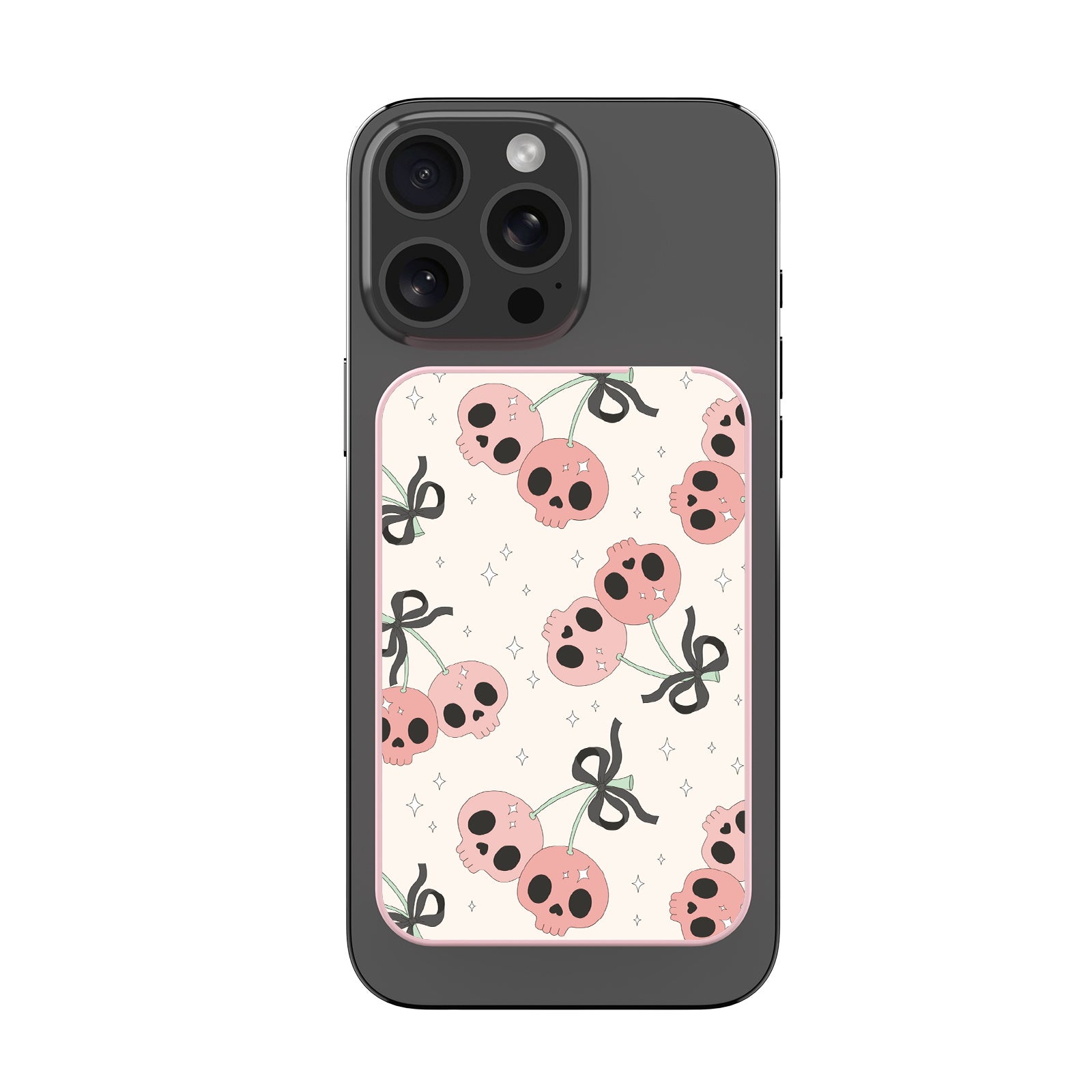 MyBat Design Lab 5000mAh Magnetic Wireless Power Bank - Pink - Cherry Skulls - MPBBAT133-PK-408-3.jpg
