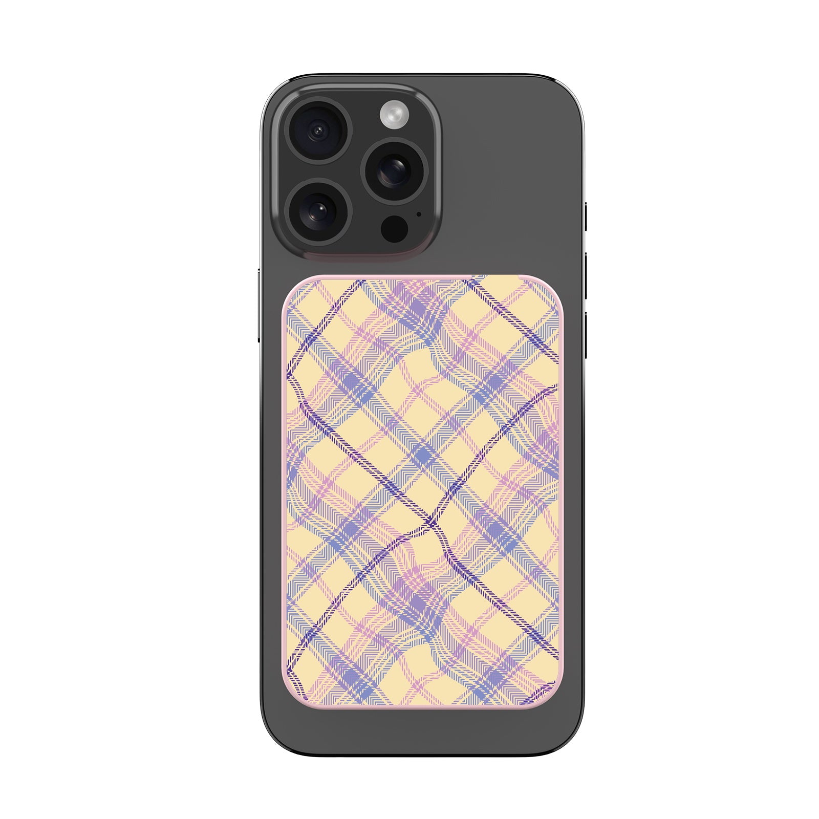 MyBat Design Lab 5000mAh Magnetic Wireless Power Bank - Pink - Wavy Plaid - MPBBAT133-PK-442-3.jpg