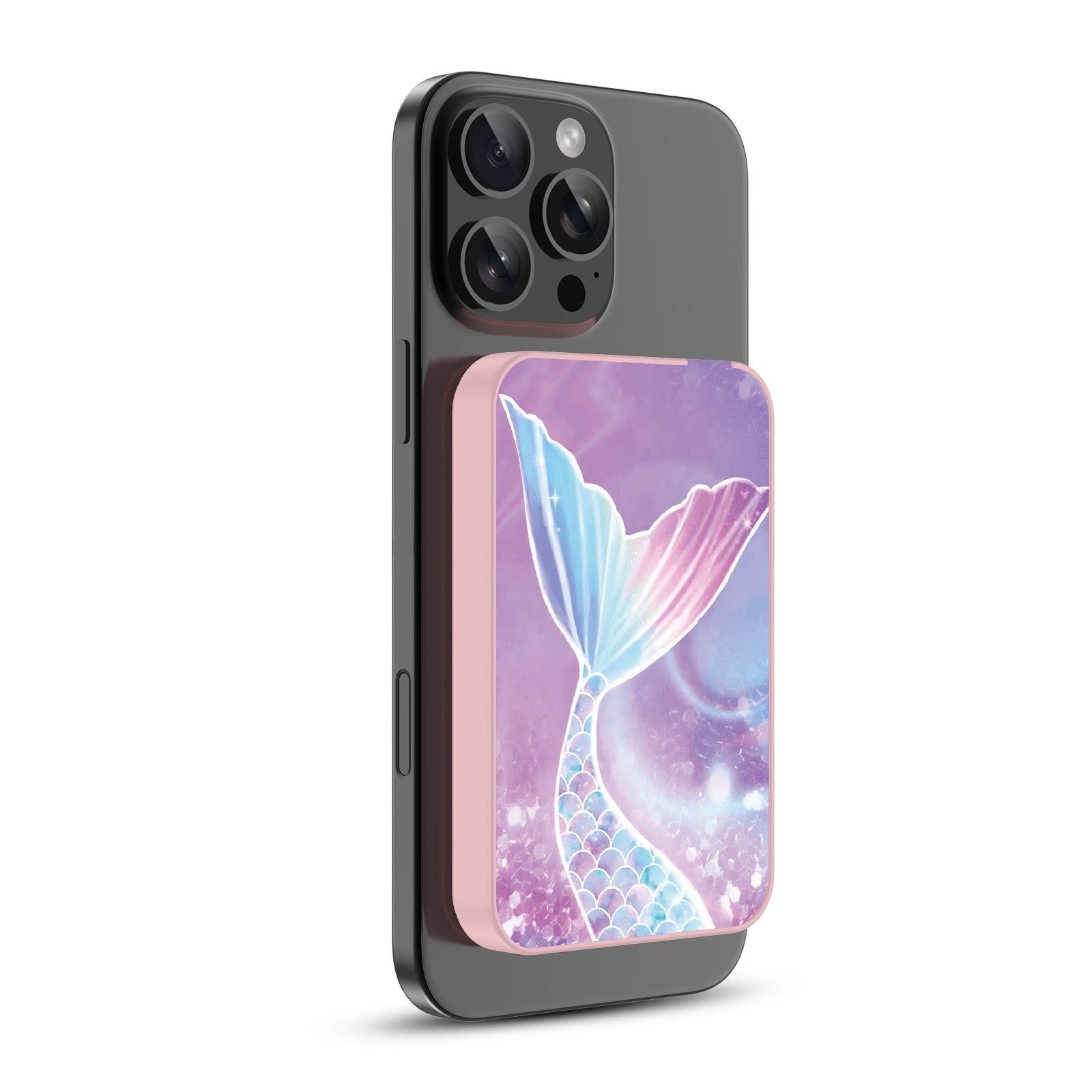 MyBat Design Lab 5000mAh Magnetic Wireless Power Bank - Pink - Mermaid Tail - MPBBAT133-PK-456-2.jpg