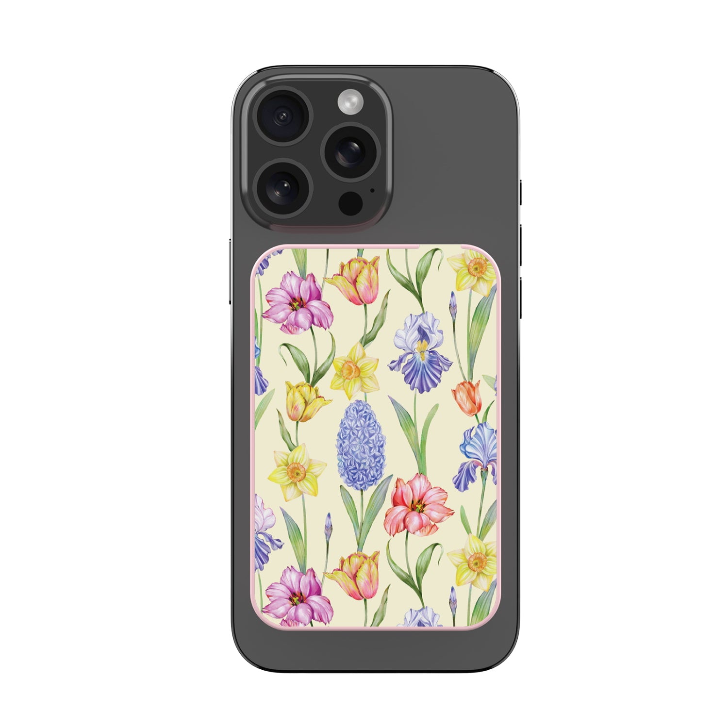 MyBat Design Lab 5000mAh Magnetic Wireless Power Bank - Pink - Spring Has Sprung - MPBBAT133-PK-467-3.jpg