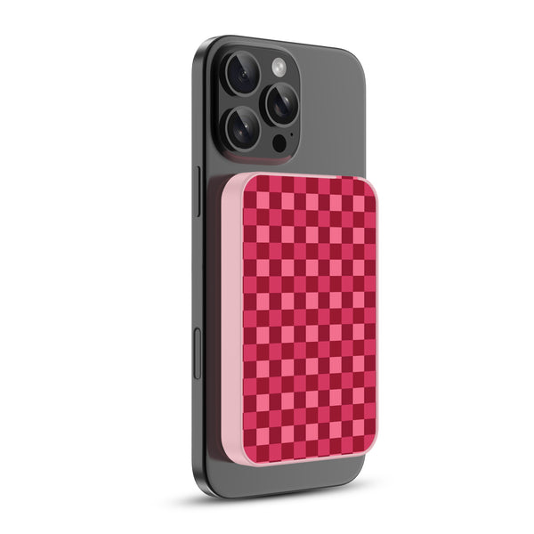 MyBat Design Lab 5000mAh Magnetic Wireless Power Bank - Pink - Raspberry Check - MPBBAT133-PK-481-2.jpg
