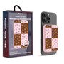 MyBat Design Lab 5000mAh Magnetic Wireless Power Bank - Pink - Flower Patches