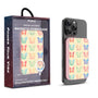 MyBat Design Lab 5000mAh Magnetic Wireless Power Bank - Pink - Technicolor Butterflies