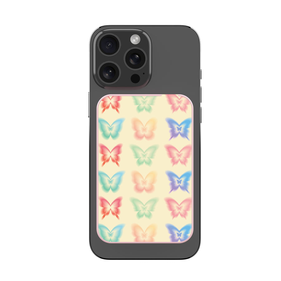 MyBat Design Lab 5000mAh Magnetic Wireless Power Bank - Pink - Technicolor Butterflies - MPBBAT133-PK-487-3.jpg