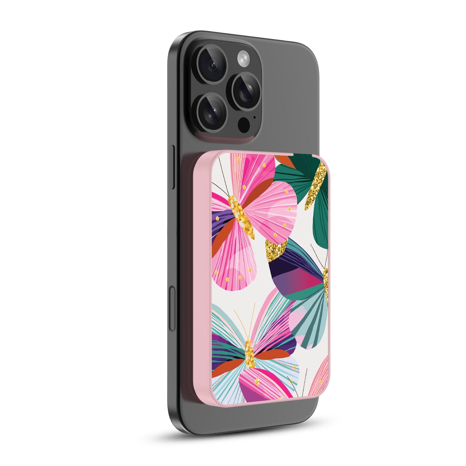 MyBat Design Lab 5000mAh Magnetic Wireless Power Bank - Pink - Bright Flutter - MPBBAT133-PK-489-2.jpg