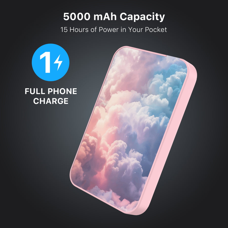 MyBat Design Lab 5000mAh Magnetic Wireless Power Bank - Pink - Cloudscape - MPBBAT133-PK-490-8.jpg